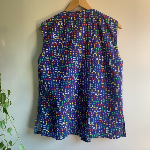 Vintage Floral Apron Top - Picture 6 of 9